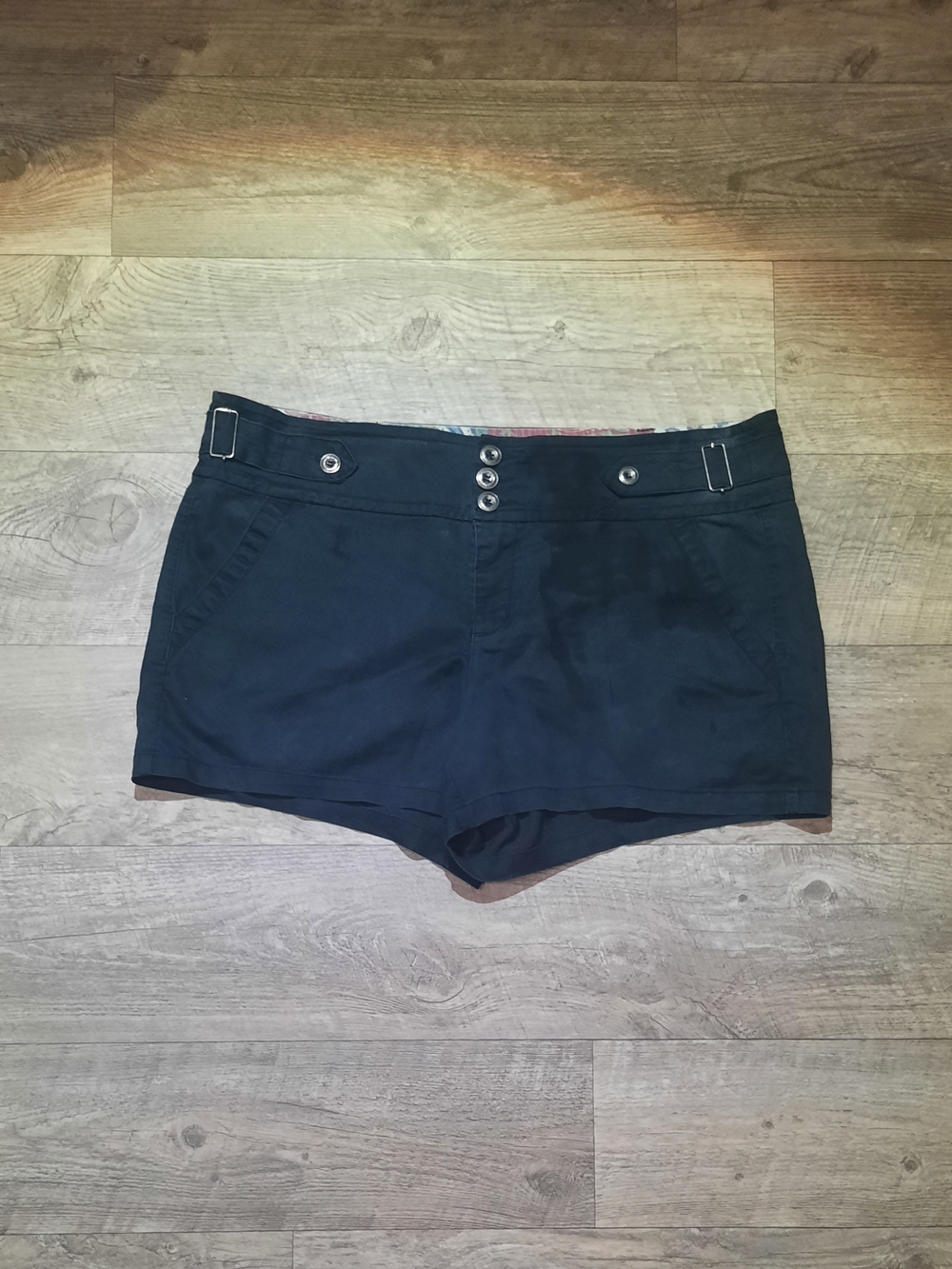 One 5 One Black Shorts